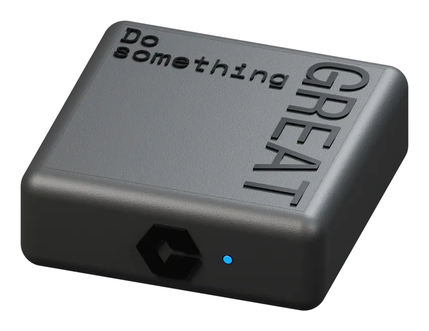 Render of a grey FocusField standing ready to be turned over for a break.